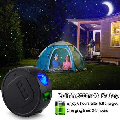 LED Galaxy Projector Doosl Star Night Light Projector for Kids, Light Projector for Bedroom, Outdoor, Holiday, Christmas