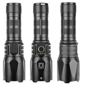 Doosl 120000 Lumens Rechargeable LED Flashlight