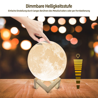 3D Print Cool Moon Night Light