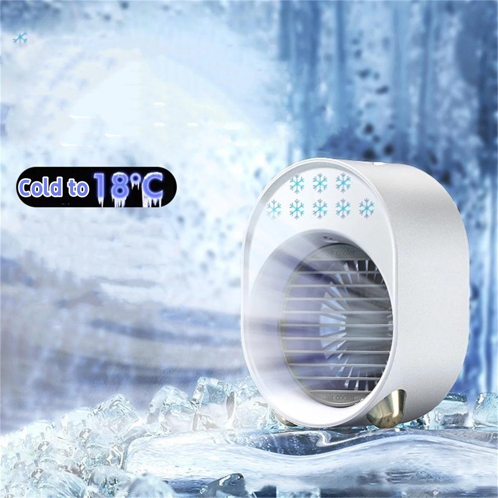 iFanze Mini Fan, Small Desk Fan, Evaporative Air Cooler
