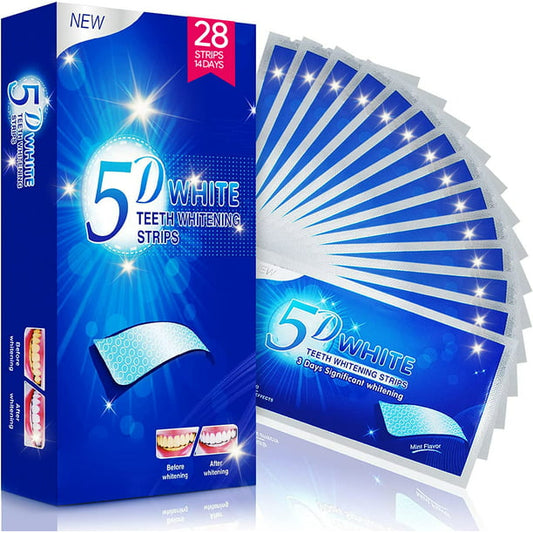Xpreen Teeth Whitening Strips, 28 White Strips Teeth Whitening Kit, Non-Sensitive 14 Sets Teeth Whitener for Tooth Whitening, Helps to Remove Smoking Coffee Soda Wine Stain
