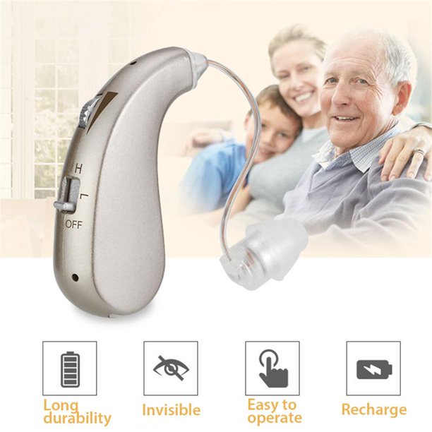 Hearing Aids for Ears Rechargeable Doosl Hearing Amplifier for Seniors Adults Hearing Aid and Assist Noise Canceling 1 Pack