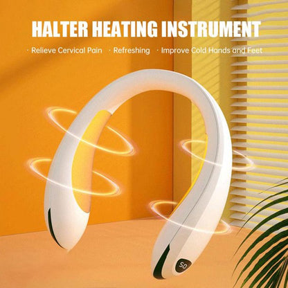Neck Warmer Rechargeable, 8000 Mah Portable Electric Neck Heater with LED Display for Home, Office, Outdoor, Great Gifts