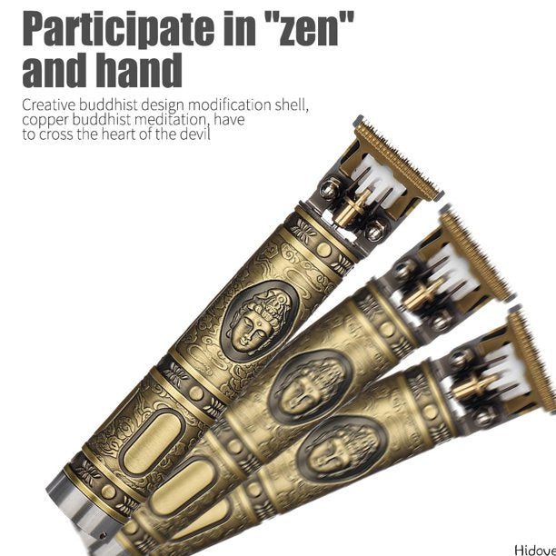 Electric Hair Clippers for Men Professional Outliner,2020 New Cordless Zero Gapped Trimmer Barber Accessories Grooming Waterproof Rechargeable Close Cutting T-Blade 0mm Bald Detail Beard Shaver