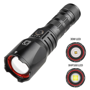 Doosl 120000 Lumens Rechargeable LED Flashlight