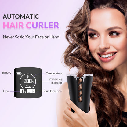 Cordless Auto Curler