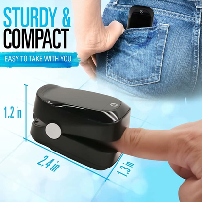 Vinmall Fingertip Pulse Oximeter Machine with Dual Color OLED, SpO2 Oxygen Levels, Heart Rate, Perfusion Index Monitor