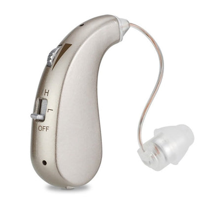 Hearing Aid Rechargeable, Vinmall BTE Hearing Amplifier Devices for Seniors with Noise Cancelling, Volume Control