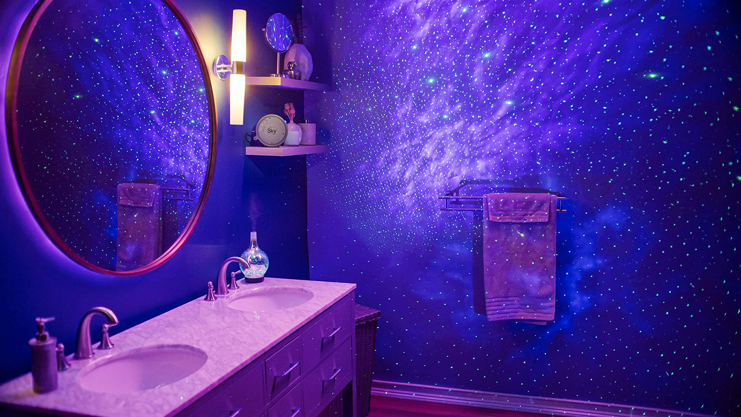 LED Galaxy Projector Doosl Star Night Light Projector for Kids, Light Projector for Bedroom, Outdoor, Holiday, Christmas