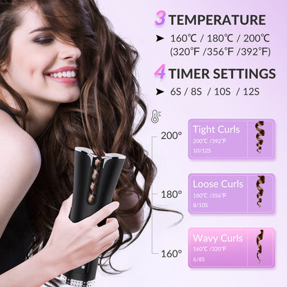 Cordless Auto Curler