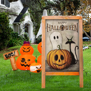 Ifanze Halloween Garden Flag