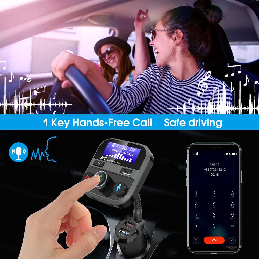 Bluetooth FM Transmitter for Car