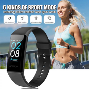 Doosl Smart Watch, Fitness Tracker for Android &iPhone, Fitness Tracker with Heart Rate and Sleep Monitor, Activity Tracker with IP68 Waterproof Pedometer Smartwatch with Step Counter for Women Men