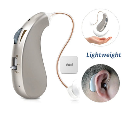 Hearing Aids for Seniors, Rechargeable with Noise Cancelling, Nano Hearing Aids,Digital Hearing Amplifier for Hearing Loss, Invisible Hearing Aid,Ear Sound Amplifier,Hearing Devices Assist