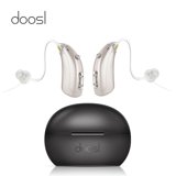 Vinmall Hearing Aids for Adults Seniors, Rechargeable Hearing Assist with Earbuds Voice Enhancer Noise Cancelling 1 pair