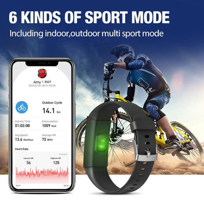 Doosl IP68 Waterproof Versa Fitness Tracker with Heart Rate Monitor, Fitness Tracker with Pedometer, Waterproof and Dustproof Blood Pressure Smart Watch