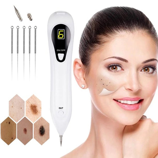 Xpreen Portable Beauty Equipment with Home Usage, USB Charging, 6 Levels Adjustable, White, J2