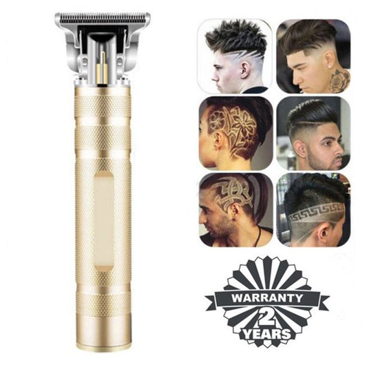 Xpreen Hair Clippers for Men, Electric Pro Li Outliner Hair Clippers Cordless Rechargeable Grooming Kits T-Blade Close Cutting Trimmer for Men 0mm Zero Gap Bald Head Clippers, Hair Trimmer for men(Gold)
