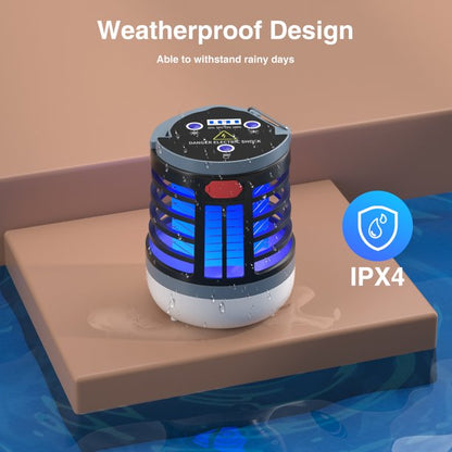 Melliful Bug Zapper, Electric Insect Catcher & Killer for Flies, Mosquitoes and Other Small to Large Flying Pests for Home, Deck, Garden, Patio and Camping,1pcs