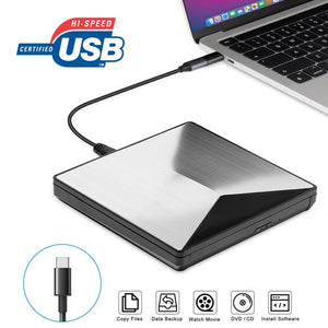 Doosl External DVD Drive USB 3.0 USB Portable DVD CD VCD Recorder Writer USB 3.0 External Optical Drive