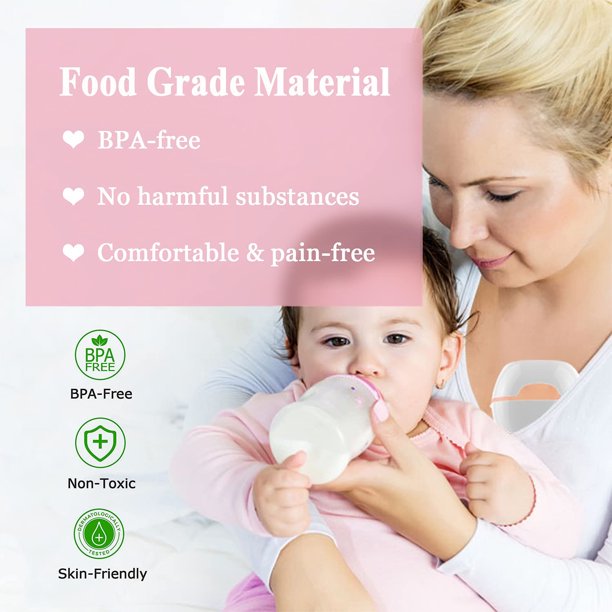 iFanze Wireless Wearable Breast Pump with Low Noise, Portable Electric breast pump hands free with 3 Mode and 9 Levels,Breastfeeding Breastpump With 4 Type Flange, J5, 2pack