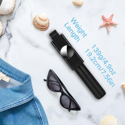 Doosl 3 in 1 Extendable Selfie Stick Tripod with Detachable Bluetooth Wireless Remote Phone Holder Compatible with iPhone and Android Smartphone