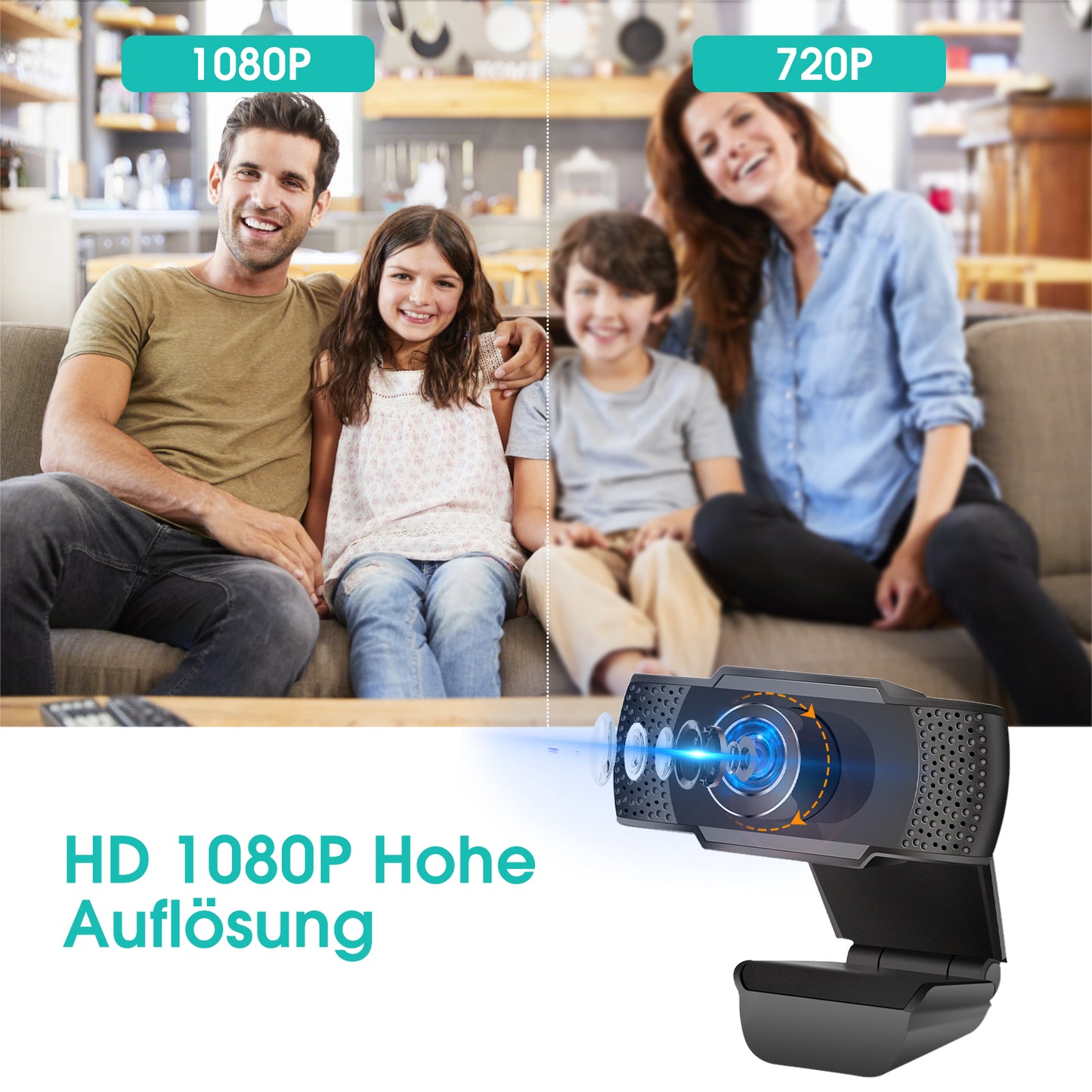 Full HD 1080P Webcam