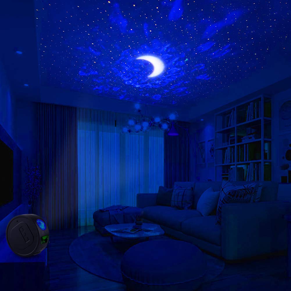 LED Galaxy Projector Doosl Star Night Light Projector for Kids, Light Projector for Bedroom, Outdoor, Holiday, Christmas