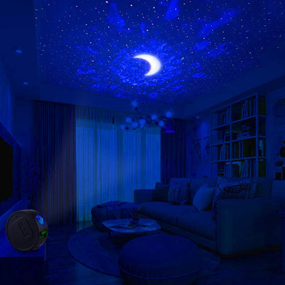 LED Galaxy Projector Doosl Star Night Light Projector for Kids, Light Projector for Bedroom, Outdoor, Holiday, Christmas