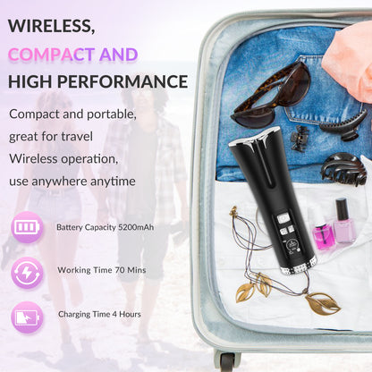 Cordless Auto Curler