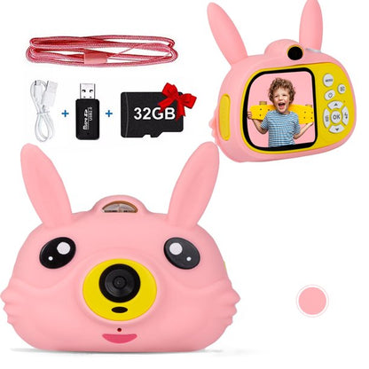 Kids Camera Digital Camera Rechargeable Toy Camera 2.2 Inch LCD Screen Video Recorder 3-10 Year for Girls Boys