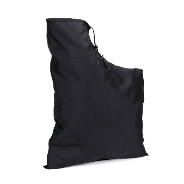 Vinsic Replacement Leaf Blower Vac Bag Storage Bag with Zipper and Adjustable Drawstring, Black, 27 X 22 Inches