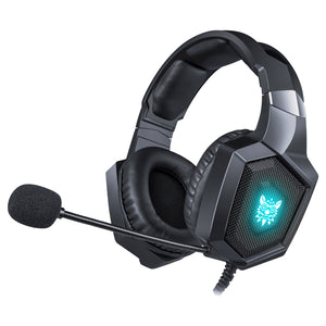 Onikuma K8 Over-Ear Gaming Headset, Wired Stereo Game Headphones with Mic for PS4 PS5 Xbox Nintendo Switch PC Laptop ipad Over-Ear Headphone with Microphone