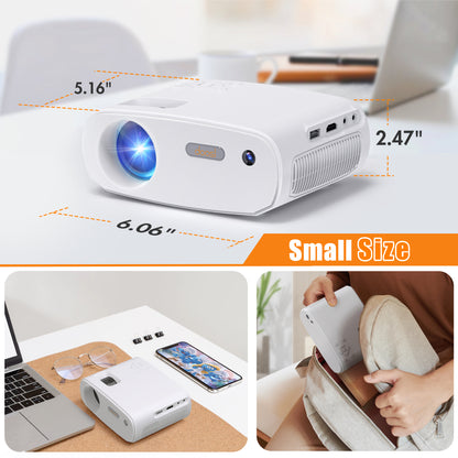 Doosl Mini Projector iDo-X28 White