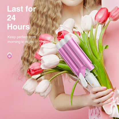 Hair Curling Iron 3 Barrel