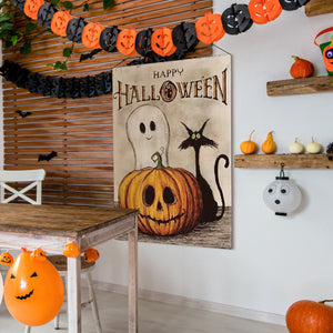 Ifanze Halloween Garden Flag