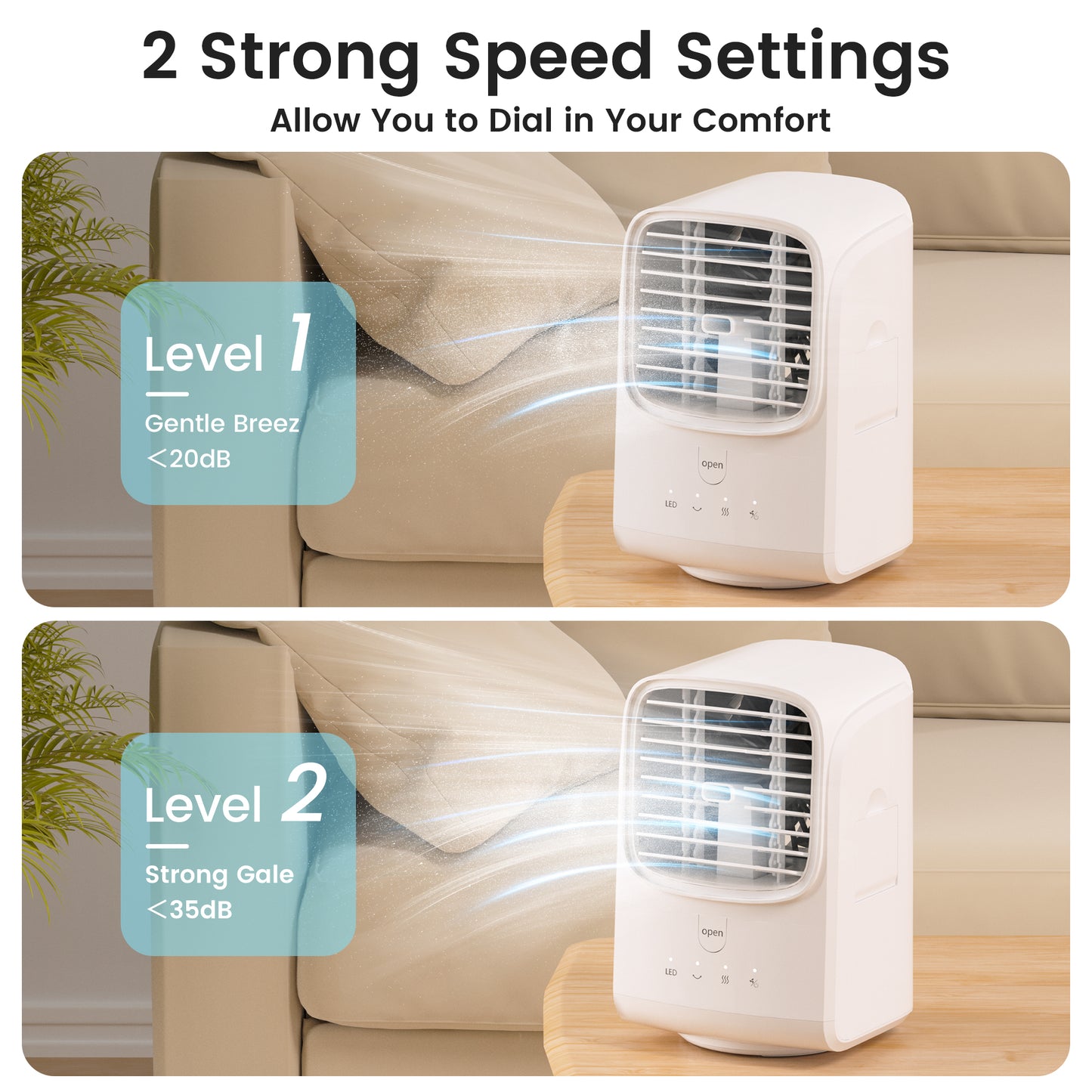 Air Conditioner Fan, Air Cooler for Room Office Camping