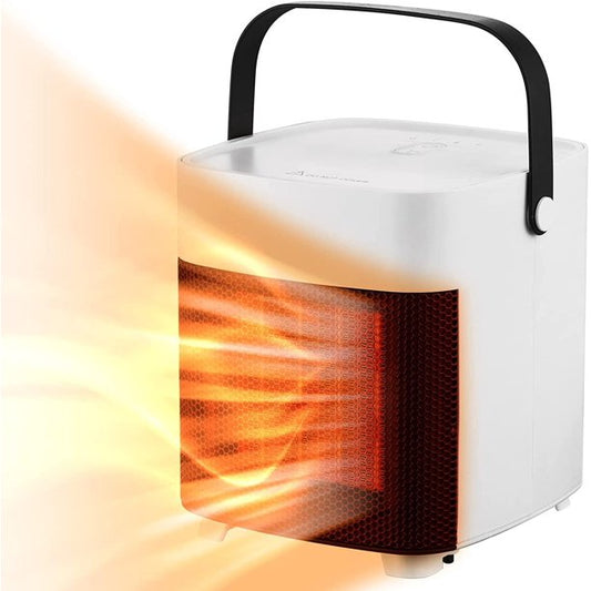 Space Heater, 1500W Electric Heaters Indoor Portable with Thermostat, Portable Heater with for Bedroom, Office and Indoor Use