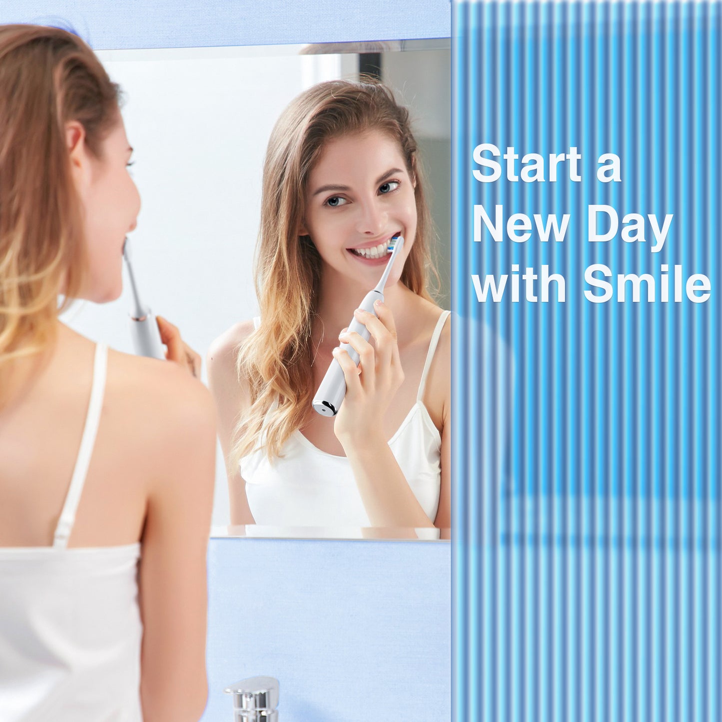 iFanze-Slicoo Ultrasonic Electric Toothbrush