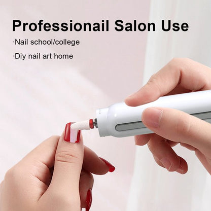 Nail Drill Machine for Acrylic Nails, Toenail Sander for Thick Nails, Manicure Set with Bits, Professional Nail File for Women