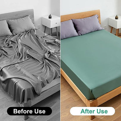 Bed Sheet Holder Straps , Vinmall Adjustable 6 Sides Bed Sheet Clips, Heavy Duty Triangle Bed Sheet Fasteners, Black