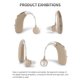 Hearing Aids for Adults Seniors, Rechargeable Hearing Assist with Earbuds Voice Enhancer Noise Cancelling 1 pair