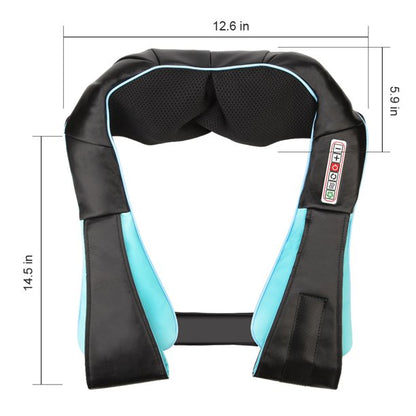 Neck and Back Massager, Deep Tissue 4D Kneading Massage Pillow, Massagers for Neck and Back with Heat for Shoulder, Leg, Body Muscle Pain Relief, Home, Office, and Car Use