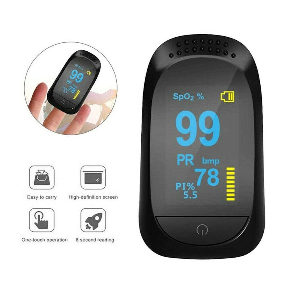 vinsic Pulse Oximeter Fingertip, Portable Pulse Oximeter with Lanyard