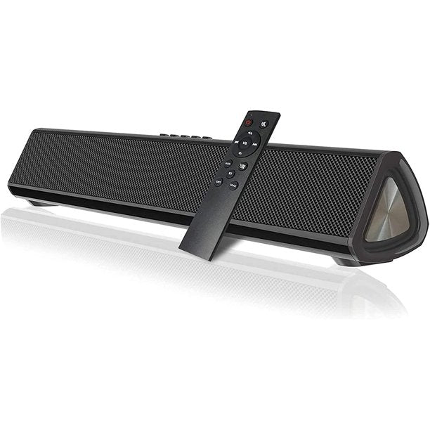 Doosl Bluetooth Sound Bar for TV, New Wall-mounted Home Theater System with Wireless Speaker TV Audio Subwoofer Echo Wall Speaker