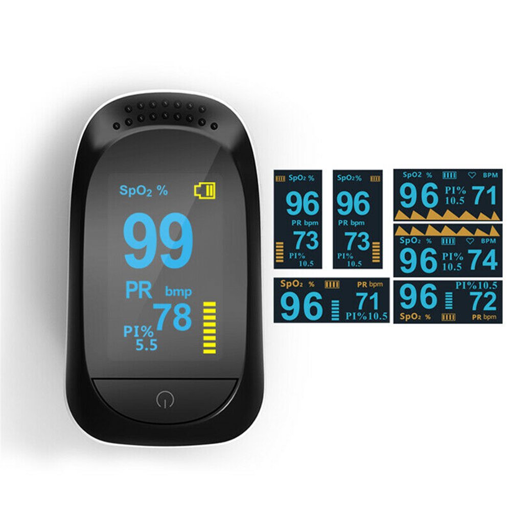 vinsic Pulse Oximeter Fingertip, Portable Pulse Oximeter with Lanyard
