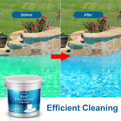 Melliful 3-inch Chlorine Tablets for Pool Shock, 25 Counts, 11.1 lbs
