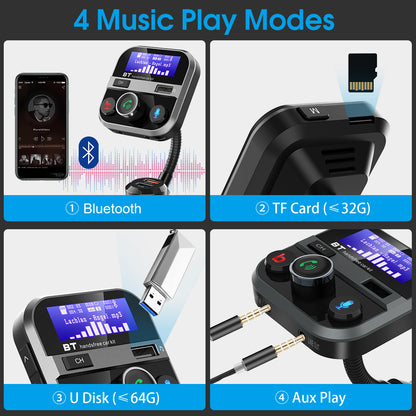Bluetooth FM Transmitter for Car