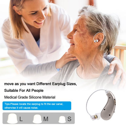 Hearing Aids for Ears, Hearing Amplifier for Seniors and Adults with Charging Bag, 2 PACK