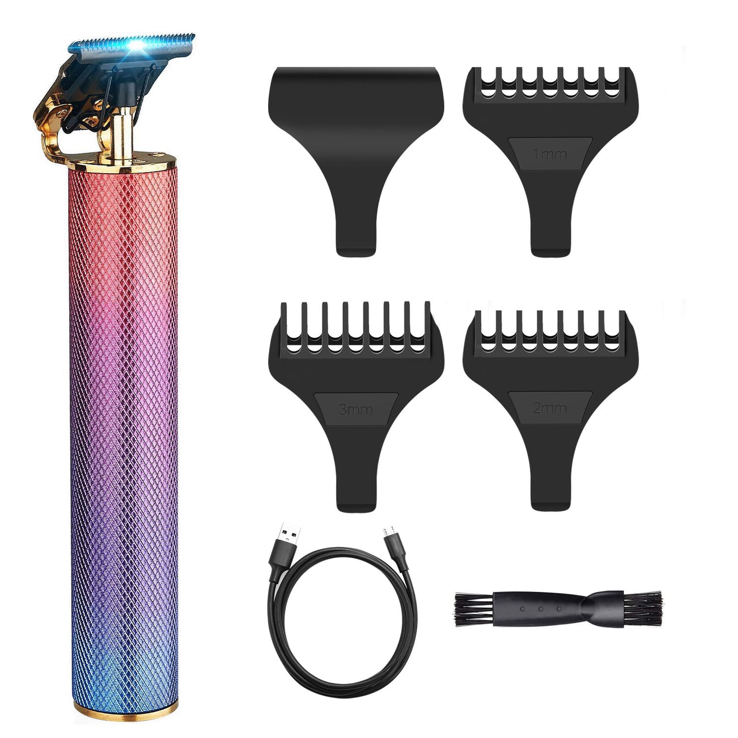 Mens Hair Clippers,Electric Pro Li Outliner Grooming Trimmer,0mm Baldheaded Hair Clippers for Men,Cordless USB Rechargeable Hair Beard Trimmer